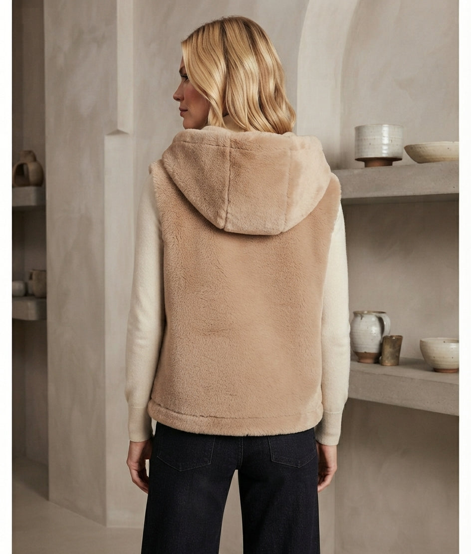 Ransom Canyon S02 Heidi Grace Engerman Shearling Gilet | Women’s Shearling Vest